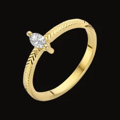 Gatsby Gala Ring 18kt Geel goud